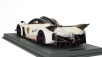 Bbr-models Pagani Huayra R N 1 Racing 2021 - Con Vetrina - With Showcase 1:18 Bianco Benny - Bílá Černá