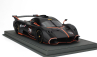 Bbr-models Pagani Huayra R N 73 Racing 2021 - Con Vetrina - With Showcase 1:18 Matný Černý Uhlík