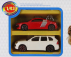 Bburago Accessories Diorama - Parking Playset Garage With Porsche Cayenne + Audi R8 1:43 Různé