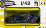 Bburago Accessories Diorama - Automyčka s Bugatti Chiron Le Patron 2016 1:43