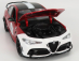 Bburago Alfa romeo Giulia Gtam N 99 Racing 2020 1:18 Alfa Červená Bílá