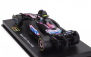 Bburago Alpine F1  A524 Team Bwt Alpine N 10 Season 2024 Pierre Gasly - With Pilot And Showcase 1:43 Černá Modrá Růžová