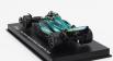 Bburago Aston martin F1  Amr23 Team Aramco Cognizant N 14 Season 2023 Fernando Alonso - With Pilot And Showcase 1:43 Zelená
