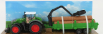 Bburago Fendt 1050 Vario se dřevem