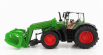 Bburago Fendt Vario 1050 Tractor With Front Grapple 2016 1:50 Zelená Šedá Červená