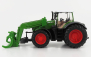 Bburago Fendt Vario 1050 Tractor With Front Logging Grab 2016 1:50 Zelená Šedá Červená