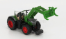 Bburago Fendt Vario 1050 Tractor With Front Logging Grab 2016 1:50 Zelená Šedá Červená