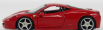 Bburago Ferrari 458 Italia 8c 2009 1:24 Red