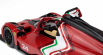 Bburago Ferrari 499p 3.0l Turbo V6 N 24 Modificata 2024 1:18 Červená Žlutá Černá