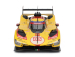 Bburago Ferrari 499p 3.0l Turbo V6 Team Af Corse N  83 24h Le Mans 2024 Robert Kubica - Robert Shwartzman - Yifei Ye 1:18 Žlutá Červená