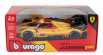 Bburago Ferrari 499p 3.0l Turbo V6 Team Af Corse N  83 24h Le Mans 2024 Robert Kubica - Robert Shwartzman - Yifei Ye 1:24 Žlutá Červená