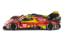 Bburago Ferrari 499p 3.0l Turbo V6 Team Ferrari Af Corse N 50 Winner 24h Le Mans 2024 Antonio Fuoco - Miguel Molina - Nicklas Nielsen 1:18 Red