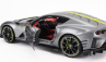 Bburago Ferrari 812 Competizione 2021 1:18 Grigio Coburn Žlutá - Grey Met