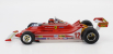 Bburago Ferrari F1  312t4 N 12 Winner Watkins Glen Gp Usa (with Pilot Figure And Rain Wheels) 1979 Gilles Villeneuve 1:18 Red
