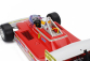 Bburago Ferrari F1  312t4 Short Tail N 11 Winner Monaco Gp Jody Scheckter (with Pilot) 1979 World Champion 1:18 Red