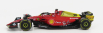 Bburago Ferrari F1-75 Scuderia Ferrari N 16 2nd Monza Gp Italy (pole Position) 2022 Charles Leclerc - Exclusive Carmodel 1:43 Červená Žlutá