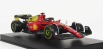 Bburago Ferrari F1-75 Scuderia Ferrari N 16 2nd Monza Gp Italy (pole Position) 2022 Charles Leclerc - With Helmet And Plastic Showcase - Exclusive Carmodel 1:43 Červená Žlutá