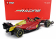 Bburago Ferrari F1-75 Scuderia Ferrari N 16 2nd Monza Gp Italy (pole Position) 2022 Charles Leclerc - With Pilot And Showcase - Exclusive Carmodel 1:24 Červená Žlutá