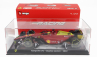 Bburago Ferrari F1-75 Scuderia Ferrari N 16 2nd Monza Gp Italy (pole Position) 2022 Charles Leclerc - With Pilot And Showcase - Exclusive Carmodel 1:24 Červená Žlutá