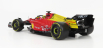 Bburago Ferrari F1-75 Scuderia Ferrari N 16 2nd Monza Gp Italy (pole Position) 2022 Charles Leclerc - Yellow Wheels - Full Exclusive Carmodel 1:18 Červená Žlutá