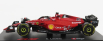 Bburago Ferrari F1-75 Scuderia Ferrari N 16 Season 2022 Charles Leclerc With Helmet And Plastic Showcase - Exclusive Carmodel 1:43 Red