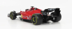 Bburago Ferrari F1-75 Scuderia Ferrari N 16 Season 2022 Charles Leclerc - Yellow Wheels - Exclusive Carmodel 1:18 Red