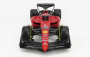 Bburago Ferrari F1-75 Scuderia Ferrari N 16 Season 2022 Charles Leclerc - Yellow Wheels - Exclusive Carmodel 1:18 Red