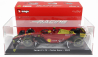 Bburago Ferrari F1-75 Scuderia Ferrari N 55 4th Monza Gp Italy 2022 Carlos Sainz - With Pilot And Showcase - Exclusive Carmodel 1:24 Červená Žlutá