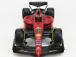 Bburago Ferrari F1-75 Scuderia Ferrari N 55 Season 2022 Carlos Sainz - White Wheels - Exclusive Carmodel 1:18 Red