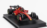 Bburago Ferrari F1  Sf-23 Team Scuderia Ferrari N 16 4th Monza Italy Gp 2023 Charles Leclerc - With Pilot And Showcase 1:43 Červená Černá Žlutá
