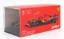 Bburago Ferrari F1  Sf-23 Team Scuderia Ferrari N 16 Season 2023 Charles Leclerc - With Pilot And Showcase - Exclusive Carmodel 1:43 Červená Černá