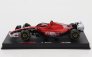 Bburago Ferrari F1  Sf-23 Team Scuderia Ferrari N 55 Las Vegas Usa Gp 2023 Carlos Sainz - With Pilot And Showcase 1:43 Červená Bílá Černá