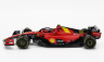 Bburago Ferrari F1  Sf-23 Team Scuderia Ferrari N 55 Pole Position 3rd Monza Italy Gp 2023 Carlos Sainz 1:18 Červená Černá Žlutá