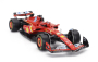 Bburago Ferrari F1  Sf-24 Team Scuderia Ferrari N 16 4th Emilia Romagna Imola Gp 2024 Charles Leclerc - Con Vetrina - With Showcase 1:18 Červená Černá