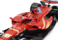 Bburago Ferrari F1  Sf-24 Team Scuderia Ferrari N 16 4th Emilia Romagna Imola Gp 2024 Charles Leclerc - Con Vetrina - With Showcase 1:18 Červená Černá