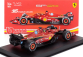 Bburago Ferrari F1  Sf-24 Team Scuderia Ferrari N 16 Winner Italy Monza Gp 2024 Charles Leclerc - With Pilot And Showcase 1:43 Červená Bílá Černá