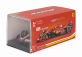 Bburago Ferrari F1  Sf-24 Team Scuderia Ferrari N 55 4th Italy Monza Gp 2024 Carlos Sainz - With Pilot And Showcase 1:43 Červená Bílá Černá
