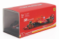 Bburago Ferrari F1  Sf-24 Team Scuderia Ferrari N 55 5th Emilia Romagna Imola Gp 2024 Carlos Sainz - With Pilot And Showcase 1:43 Červená Černá