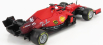 Bburago Ferrari F1 Sf21 Team Scuderia Ferrari Mission Winnow N 16 1:43, červená