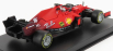 Bburago Ferrari F1 Sf21  Team Scuderia Ferrari Mission Winnow N 16 Season 2021 Charles Leclerc  - Con Pilota E Vetrina - With Pilot And Showcase 1:43 Red