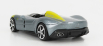 Bburago Ferrari Monza SP1 1:43 stříbrná