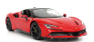 Bburago Ferrari Sf90 Stradale Hybrid 1000hp 2019 1:18 Červená Černá