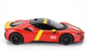 Bburago Ferrari Sf90 Stradale Hybrid 1000hp N 50 24h Le Mans Livery - Con Vetrina - With Showcase - Exclusive Carmodel 1:18 Červená Žlutá