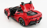 Bburago Ferrari Sf90 Stradale Hybrid Spider 1000hp Open 2020 1:18, červená