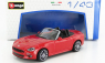 Bburago Fiat 124 Spider 2016 1:43 Red