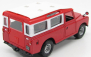 Bburago Land rover Land Rover 110 1976 1:24 Červená Bílá