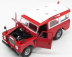 Bburago Land rover Land Rover 110 1976 1:24 Červená Bílá