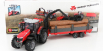 Bburago Massey Ferguson 8740S se dřevem