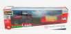 Bburago Massey ferguson 8740s Tractor With Trailer 2016 1:50 Red