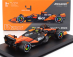 Bburago Mclaren F1  Mcl38 Team Mclaren N 4 Winner Miami Gp 2024 First F1 Victory Lando Norris - With Pilot And Showcase 1:43 Oranžová Černá